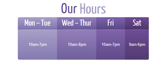 Our Hours